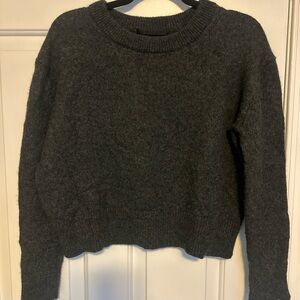 Jenni Kayne Charcoal Crew Neck Sweater